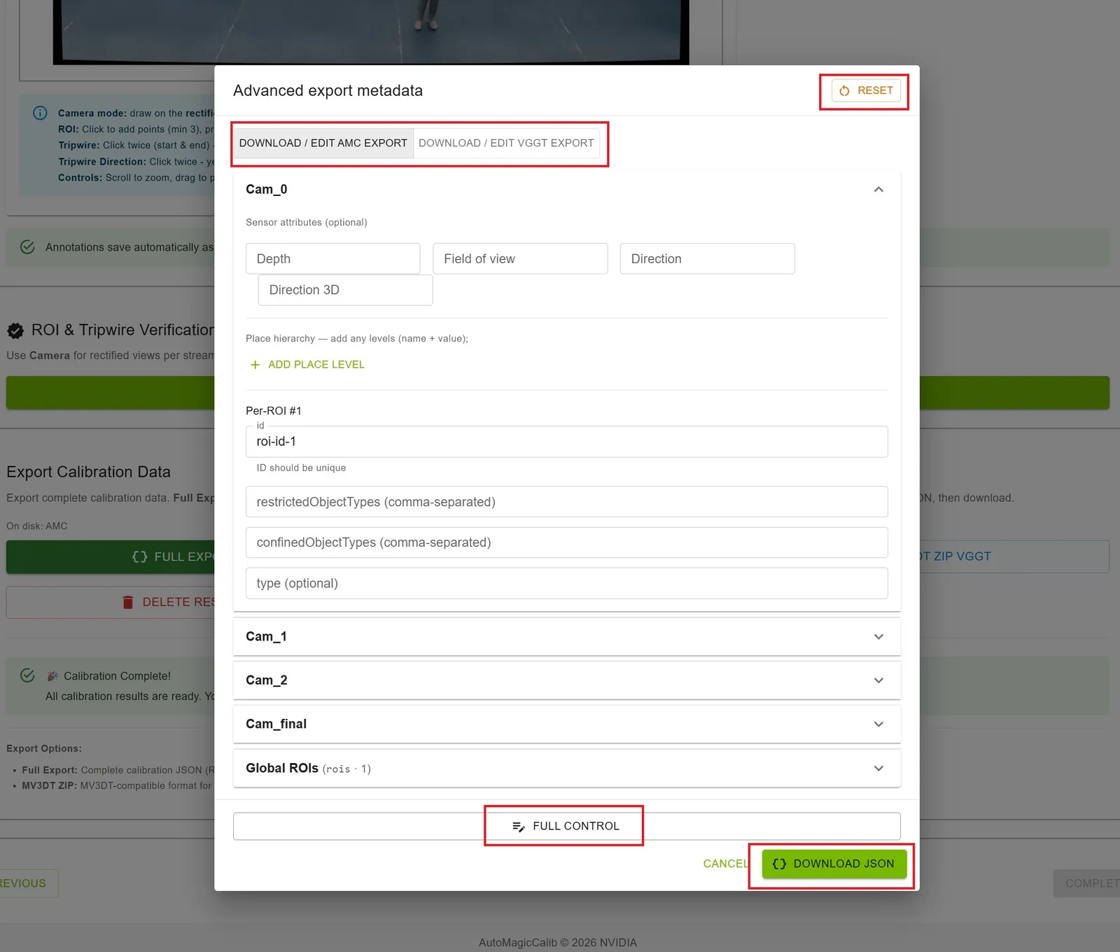 Export JSON Editor