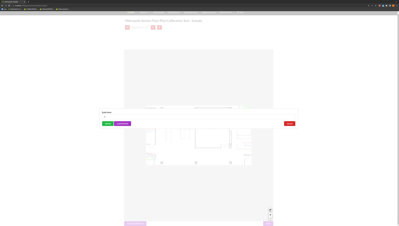 Multi-Camera Tracking Floor Plan Setup Step 2