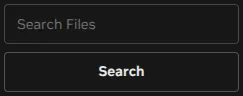 VSS Reference User Interface - Video Management Tab - Search Bar
