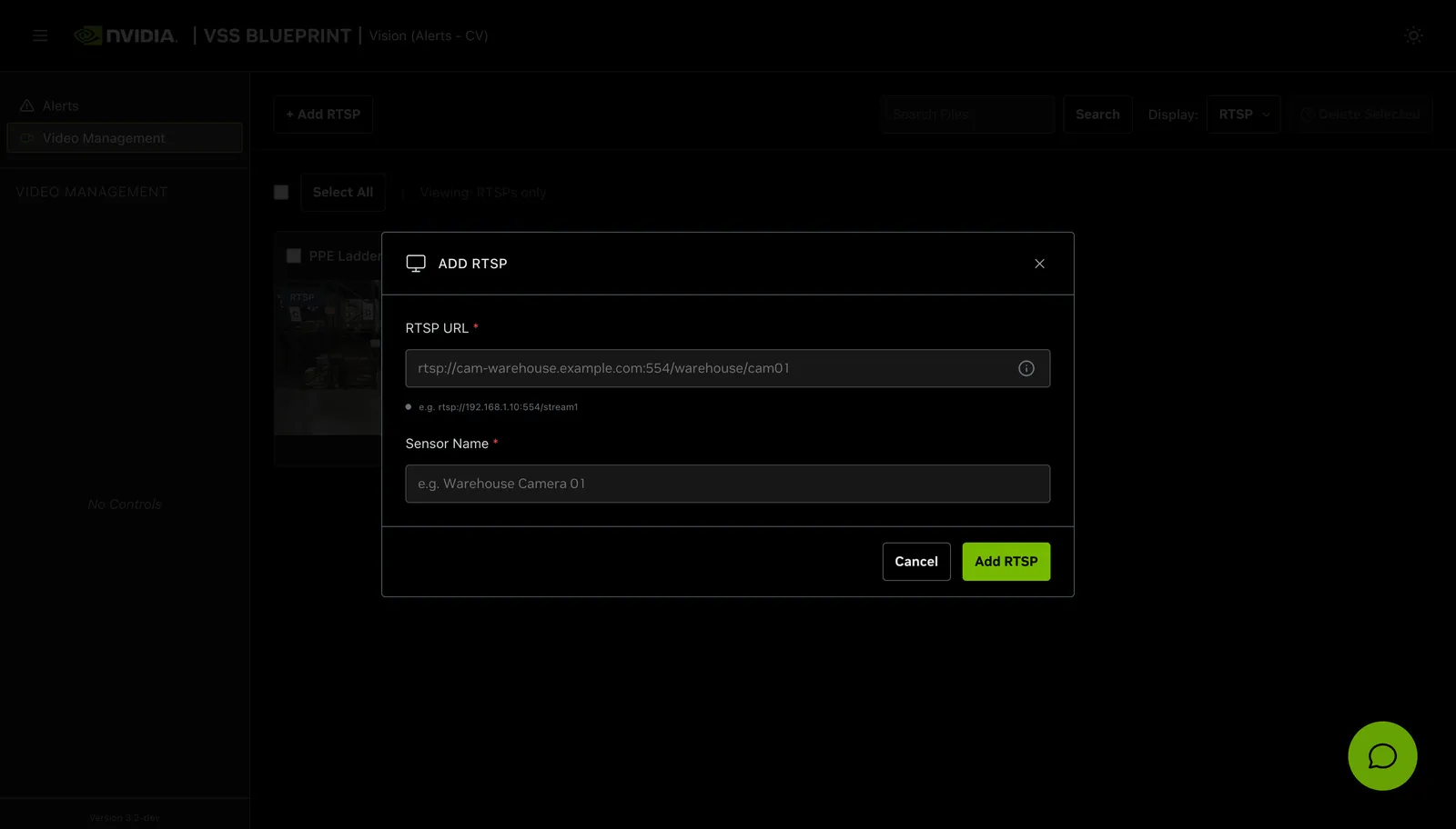 Upload RTSP Stream