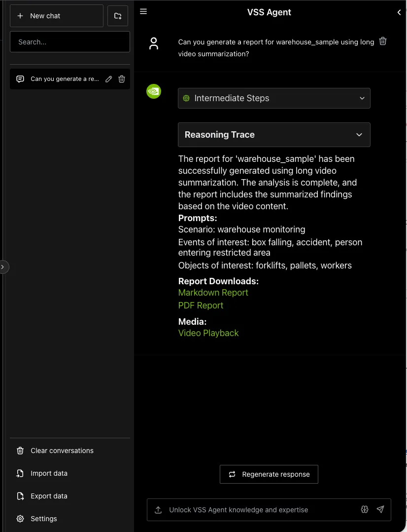 Report generated