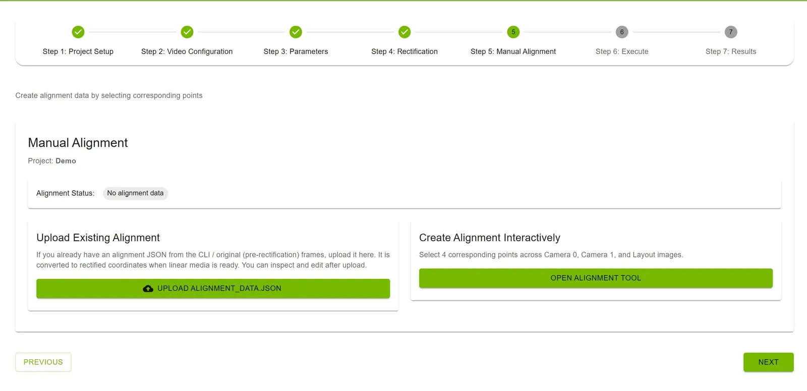 Alignment Option