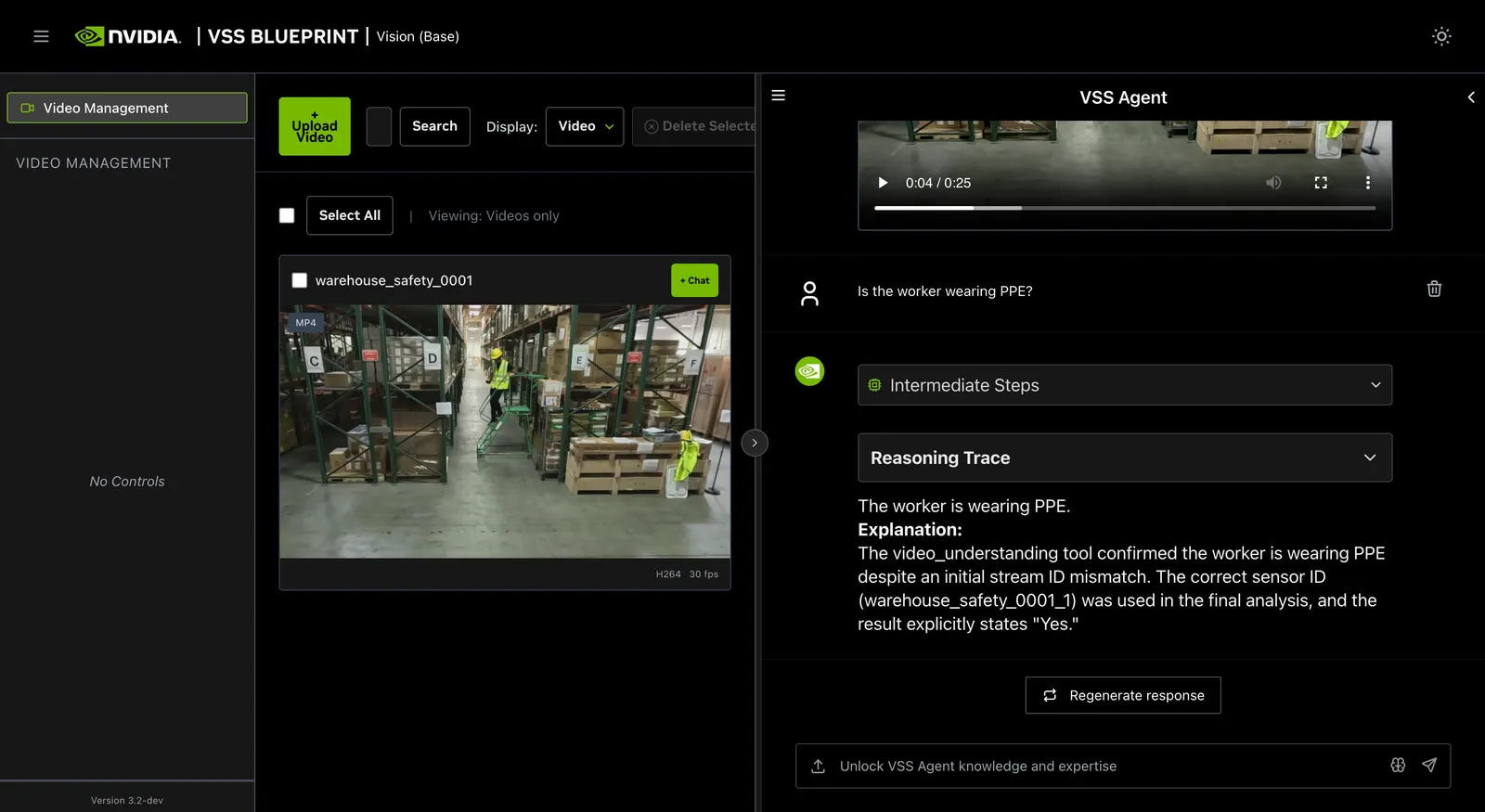 Query: Is the worker wearing PPE?