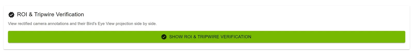 Show ROI and Tripwires