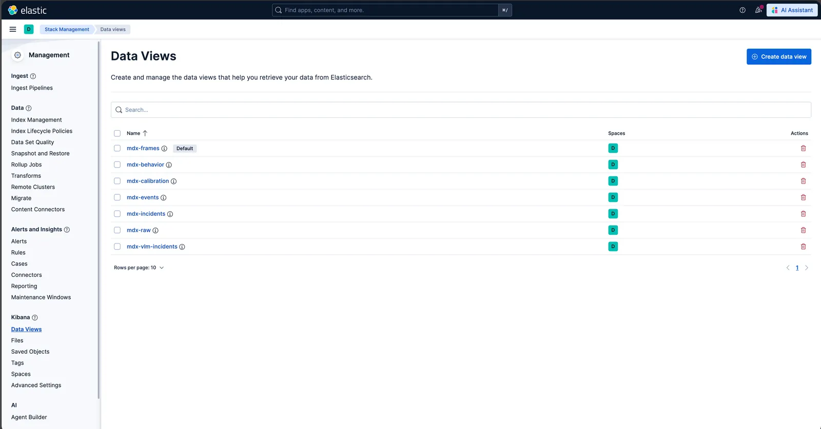 Kibana UI