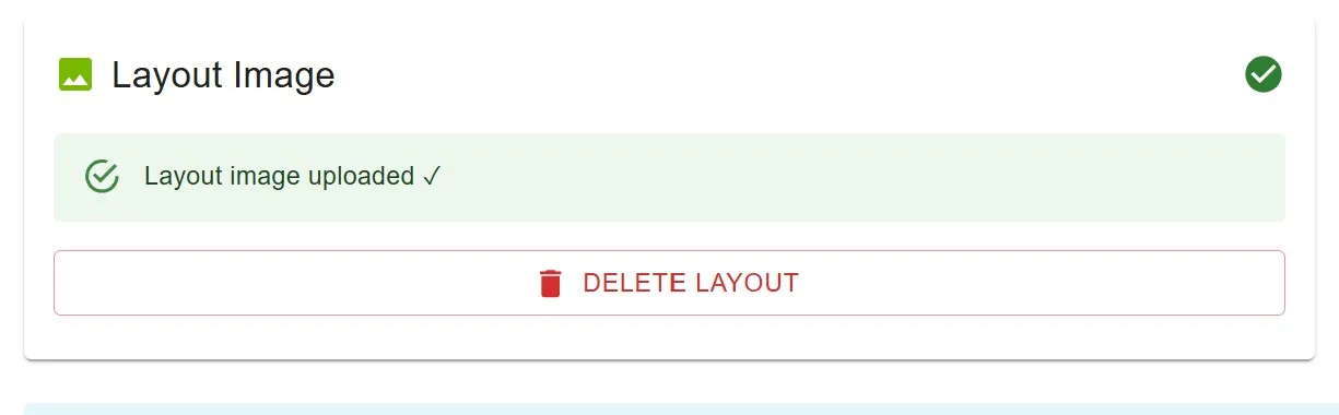 Layout Delete