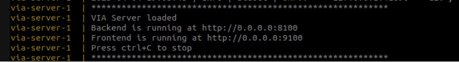 docker compose deployment finished
